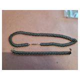 Costume jewelry bracelet and necklace set.