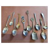 Collection of small spoons.