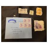 Postage stamps from China and Hong Kong