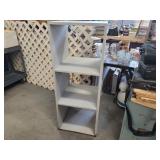 Wooden shelf with open back. 50x19x19.