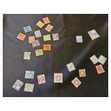 Postage stamps from Europe