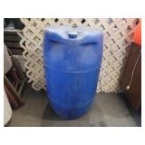 Plastic 55gal drum.