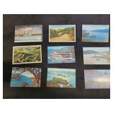 Postcards from various NY state locations