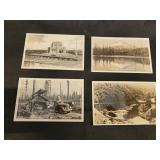 Black and white postcards from Oregon.