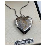 Lion King Sterling Silver locket  necklace