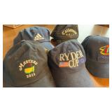 Masters & Ryder Cup plus other Baseball Caps 5 e