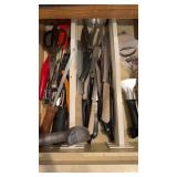 Kitchen Drawer Knives and such