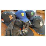 Tigers & UA Pipefitters Local 636 Baseball Caps 5e