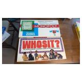 1961 Monopoly & 1976 Whosit? Games