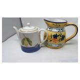 Wedgwood & Harry and David Pitchers
