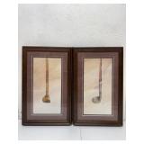 Framed Golf Club Art Prints 16x10"e