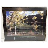 Golf "SUCCESS" Motivational Poster 28x22"