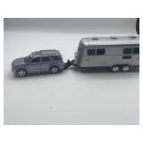 Ford Excape Suv pulling a Travel Trailer 1:43
