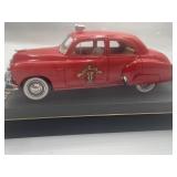 1950 Chevrolet Solido Fire Chief Car 1:43