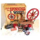 1961 Remco Little Red Spinning Wheel