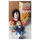 Revolving musical doll  & Cloth Dolls