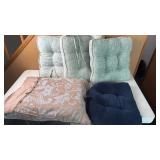 Chair pads and pillow