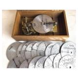 Thorens Mechanical Music Box with 17 Discs 