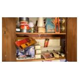Contents of Left Cabinets