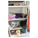 Laundry Room Shelf with Content 56x33x15