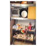 Metal Shelving Unit No Content 17x36x16 in