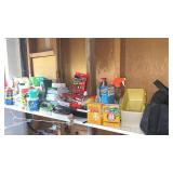 Content of Laundry Room Shelf