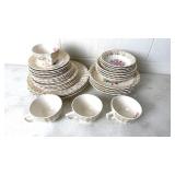 Sebring China Bouquet 4/ 8pc  Place Setting