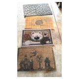 Outdoor entry mats