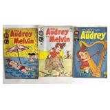 Harvey Comics Trio: Little Audrey & Melvin