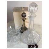 RCR Royal Crystal Rock Decanter & Short Picture