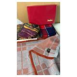 Vintage Scarfs and Mikasa placemats