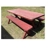 Picnic Table with Benchs 70"