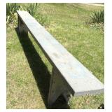 Homemade bench 9 feet