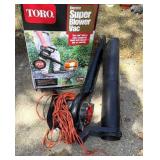 Toro Super Blower Vac WORKS GREAT missing bag