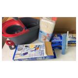 Mop supplies, and bath mat
