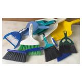 Whisk brooms and dust pans