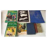 Mixed vintage books and publications