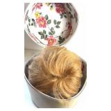 Vintage Wig,  Form & Case