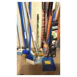 Brooms Mops Duster Scraper Curtain Rods