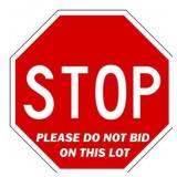DO NOT BID - Removed by owner.