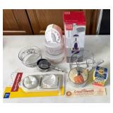 Kitchen chopper,  Egg Poacher, Slicer, Cake