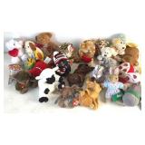 Stuffed Animal Lot  TY, Coca-Cola, Jelly Belly
