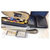 U.S. Postal Tie Clips w/ Nautical Wallet & Mens