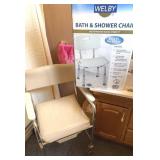 Portable Commode w/ Bath & Shower Chair NIB