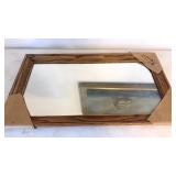 Windsor Art Wood Framed Mirror 27x15?