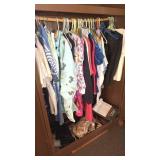 Mixed a lot of clothes entire content of cabinet