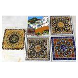 Greece Hand Made Ceramic Tiles 6x6" e