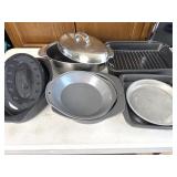 Roaster Pan, Roasting Pan w/ Rack, Cake Pans, Pie
