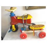 Vintage Tot-a-Bout Trike & Playskool Toddler