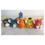 Furby Toy Lot w/ DC Darkseid Figure Bonus